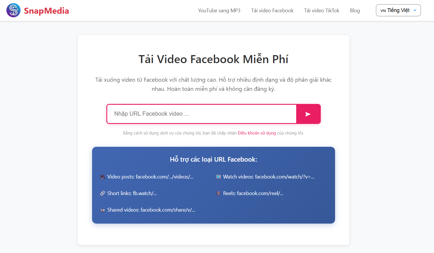 Truy cập vào SnapMedia.Top